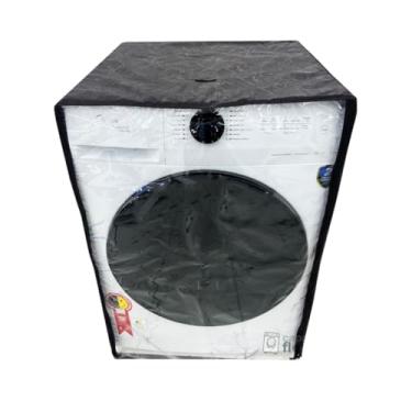 Imagem de CAPA PARA LAVA E SECA ELECTROLUX 11KG LSW11 TRANSPARENTE FLEX (MARROM)