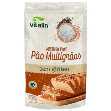 Imagem de Mistura para Pão Multigrãos Sem Glúten Vitalin 300g
