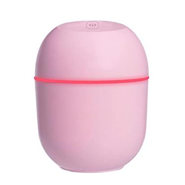 Imagem de 220ML Mini Portátil USB Ultrasonic Air umidificador Aroma Óleo Essencial Difusorpink80 * 80 * 103mm