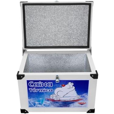 Imagem de Caixa Térmica 35 Litros Galvanizada Cefaz com Válvula de Escoamento Ctg-35