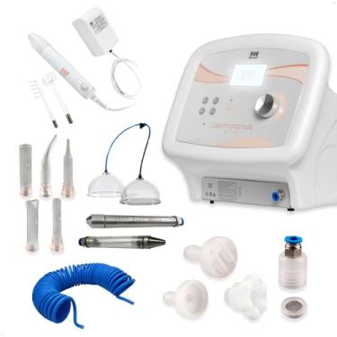 Imagem de Kit Dermotonus Slim Endermoterapia, Peeling, Vacuoterapia + Alta Frequência HF - Ibramed