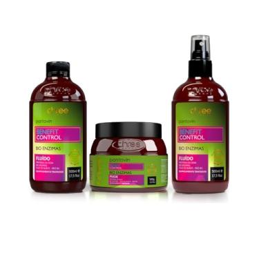 Imagem de Kit Reconstrução e Cauterização Capilar para cabelos danificados, ressecados e quimicamente tratados Shampoo, Máscara e Fluído