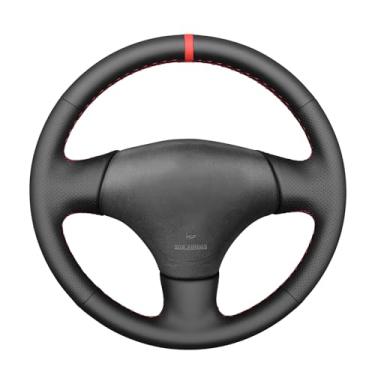 Imagem de MEWANT Capa de Volante para Mazda MX5 MX-5 Miata NB e Protege5, em Microfibra de Couro Preto