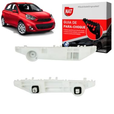 Imagem de Suporte Guia Parachoque March 2015 Até 2020 Traseiro (Lado Direito)
