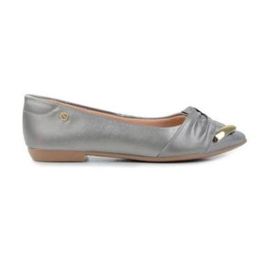 Imagem de Sapatilha Feminina Santinelli Cinza Pewter - 12667-Feminino