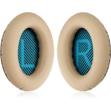 Imagem de YOCOWOCO Almofadas auriculares para Bose QC25/QC35 II/QC35/QC15/AE2 AE2i AE2w Almofadas de substituição para Bose Quietcomfort 35/Quiet Comfort 25/SoundTrue e SoundLink (AroundEar)