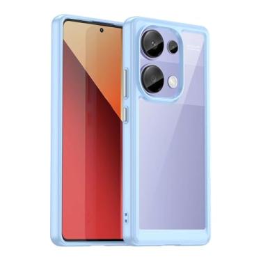 Imagem de Capas Compatível com Xiaomi Redmi Note13 Pro 4G,Caixa de telefone,fino e leve,resistente a riscos,anti-impressão digital e proteção contra queda