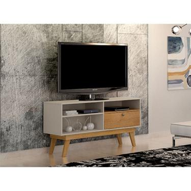 Imagem de Rack Para TVs Grecia 1,36 Off White/Cinamomo