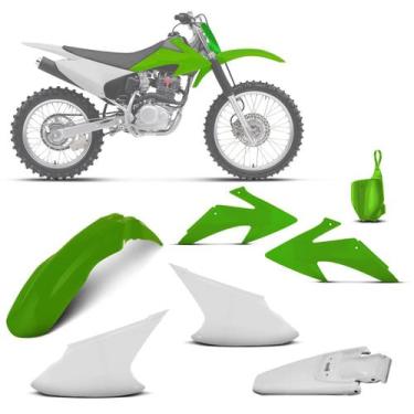 Imagem de Kit Plástico Exclusivo Crf 230f 2008 À 2014 - 5 Itens (Cores) - Pro to