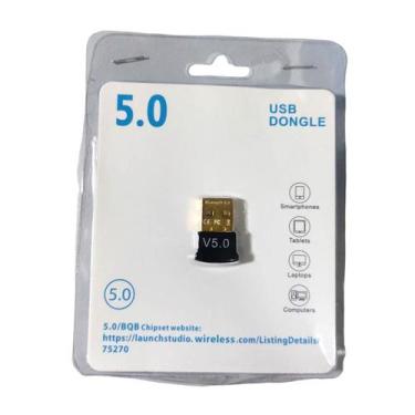 Imagem de Adaptador Bluetooth USB Preto 5.0 DONGLE - GLOBAL TIME