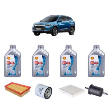 Imagem de Kit revisao troca de oleo tracker 1.0 1.2 12v 3cil 2020 - SHELL