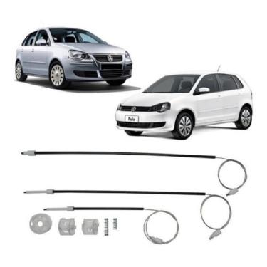 Imagem de Kit reparo elevador do vidro elétrico polo dianteiro apartir de 2003 0