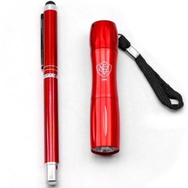 Imagem de Caneta Roller Pen Touchscreen Com Lanterna - Vitória - Mileno