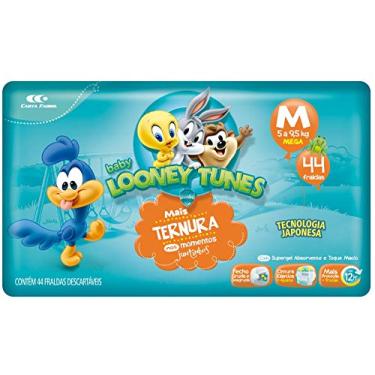 Imagem de Fralda Baby Mega M Com38 Unid, Looney Tunes