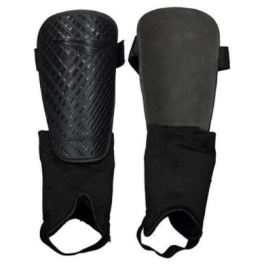 Imagem de Caneleira Penalty Matis com Tornozeleira - Juvenil, Preto, U