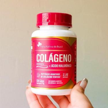 Imagem de Colágeno Verisol + Biotina + Ácido hialurônico 120 Cápsulas - Flora Na