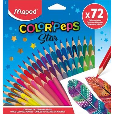 Imagem de Lápis de Cor ColorPeps Star - 72 Cores - Maped