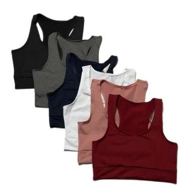 Imagem de Kit 3 Top Suplex Nadador Academia Fitness - JinkingStore, Sortidos, M