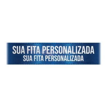 Imagem de Fita de Cetim Personalizada CFS007 - 30mm X 45metros - Azul Royal 214 