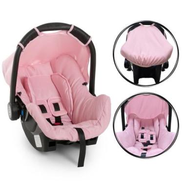 Imagem de Bebê Conforto Cadeirinha Infaltil Grid Rosa Galzerano, Rosa
