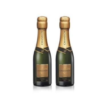 Imagem de Kit 2 Espumantes Baby Chandon Réserve Brut 187Ml, Chardonnay, Brut, Gr