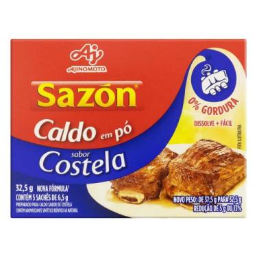 Imagem de Caldo em Pó Sabor Costela Sazón 32,5g