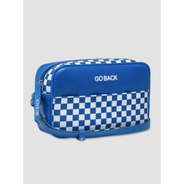 Imagem de Bolsa Feminina Transversal Azul Crossbody Chess - Go Back