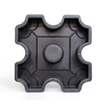 Imagem de Forma Piso Grama Para Jardim Concregrama Med 30x30x8 -10un - Gme Forma