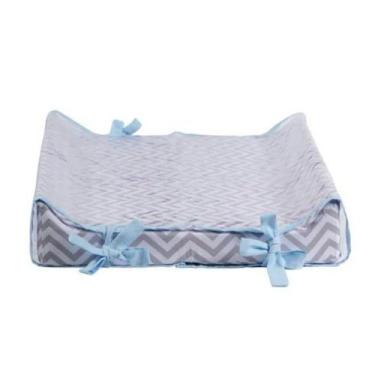 Imagem de Trocador Bebe americano chevron rosa - My Baby