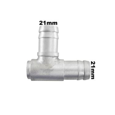 Imagem de Cotovelo 90º Adaptação Mangueira Ar Quente de 3/4 19mm - PARAISO DAS M