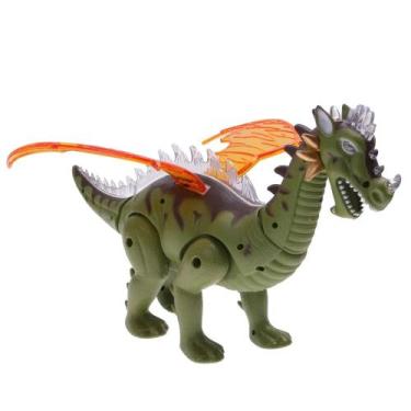 Imagem de Robô Dinossauro Com Asas E Luz Jurássico Brinquedo Animal. - Toy King