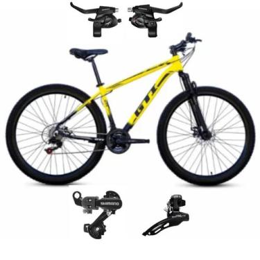 Imagem de Bicicleta 29 Gti Roma Mtb Aluminio Off Road 21v Shimano Freio à Disco 