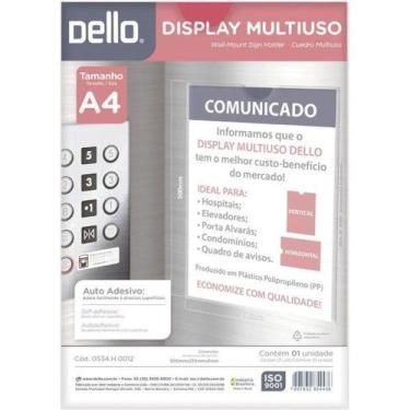 Imagem de Quadro Multiuso A4 Cristal Dello