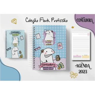 Imagem de Agenda Flork personalizada 2024 - Artes da Gutti
