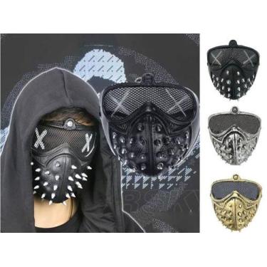 Imagem de Máscara Watch Dogs Punk Cosplay Festas Eventos - CM Presentes e Fantas
