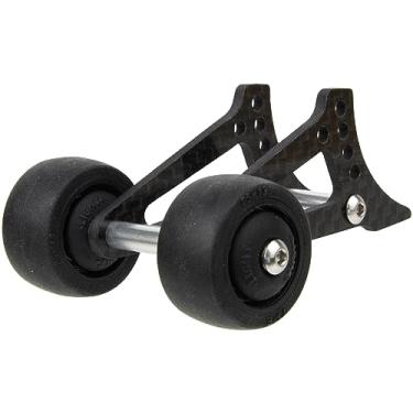 Imagem de HobbyMarking Carbon Fibre Adjustable Wheelie Bar Tail Wheel Head Up for 1/12 Tamiya CW-01 Lunch Box Midnight Pumpkin Grasshopper Hornet RC Off-Road Car Upgrade Parts