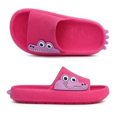 Imagem de Chinelo Infantil Nuvem Slide Dino Jacarezinho Menino Menina - Cauby, R