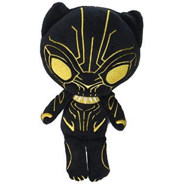 Imagem de Funko Hero Plushies: Black Panther - Gold Glow Black Panther Collectible Plush