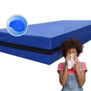 Imagem de Capa Protetor de Colchão Impermeável SOLTEIRO 188x78x15cm Não Esquenta Anti Ácaro Anti Fungos