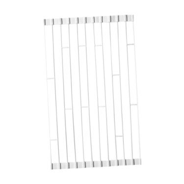 Imagem de Ｂｅｓｇａ Escorredor de pratos enrolável, escorredor de pratos sobre a pia, acessórios para pia de cozinha para balcão, L