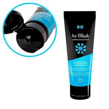 Imagem de Ice Black Lubrificante Íntimo a Base de Água Sabor Menta Intt - Intt C
