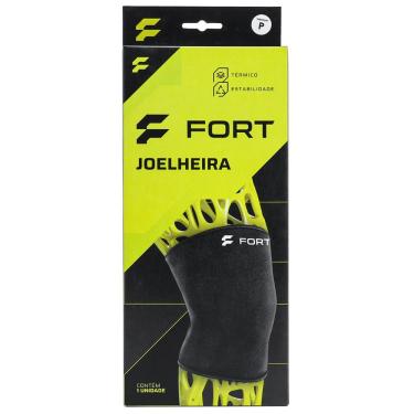 Imagem de Joelheira Fort Neoprene Preta-P