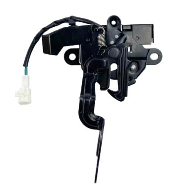 Imagem de VEELECP Trava de bloqueio de capô compatível com atuador de bloqueio de porta frontal Tacoma 2016-2022 com sistema de alarme