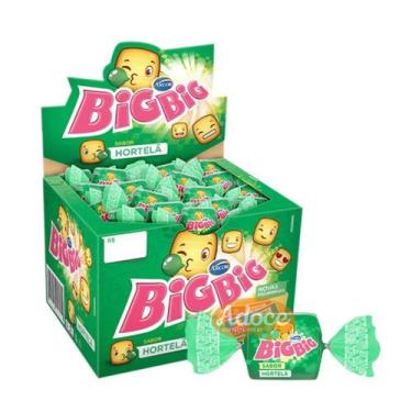 Imagem de Chicle big big 350g/100un arcor, HORTELÃ