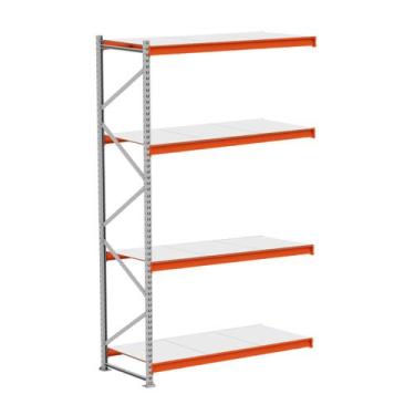 Imagem de Mini Porta Pallet Continuação 500KG Com 4 Longarinas 3,00 X 1,80 X 0,8