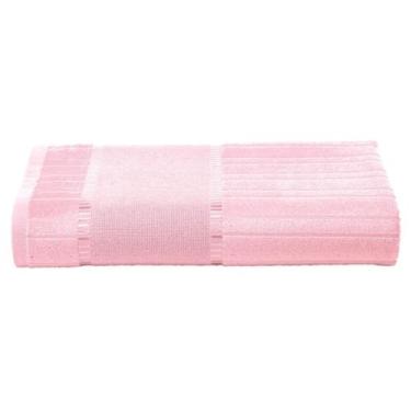 Imagem de Toalha Velour Bella Pra Bordar Banho cor Rosa - BUETTNER