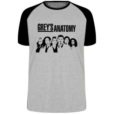 Imagem de Camiseta  Grey's Anatomy Personagens Blusa Plus Size extra grande adul
