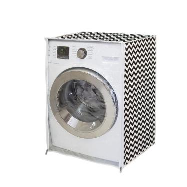 Imagem de Capa De Máquina De Lavar - Zigzag Com Abertura Frontal
