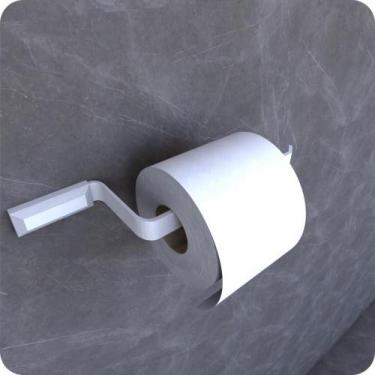 Imagem de Porta Papel Higiênico De Parede Branco Empire - CromoShop