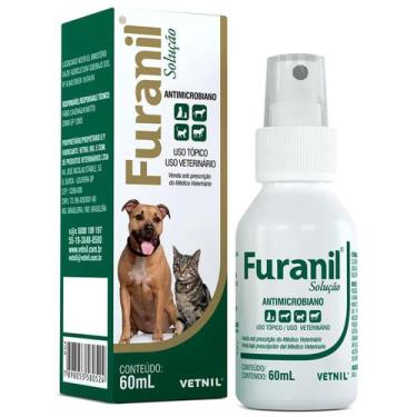 Imagem de Furanil Solução Spray Vetnil Cães e Gatos 60ML